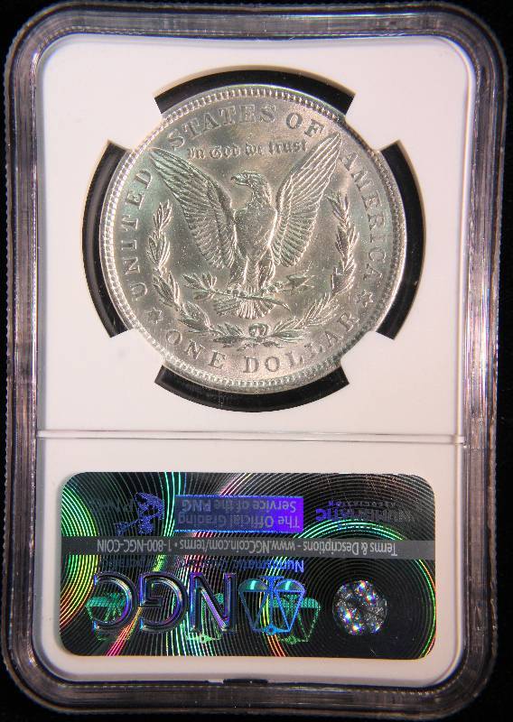 1921 MORGAN SILVER DOLLAR NGC MS61 CERTIFIED