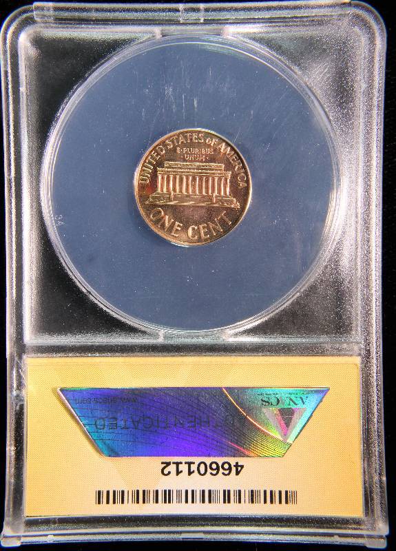 1959 PROOF US LINCOLN CENT PF65 RED ANACS CERTIFIED
