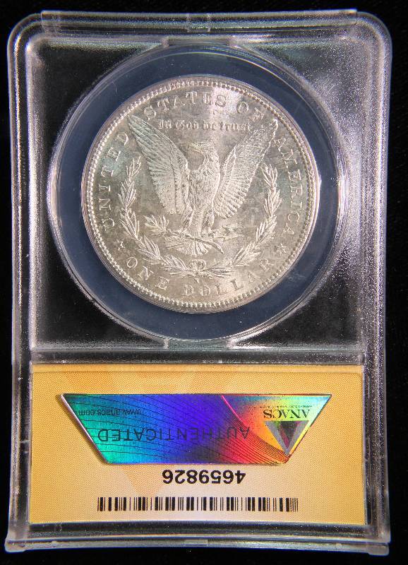 1881-S MORGAN SILVER DOLLAR MS64 ANACS