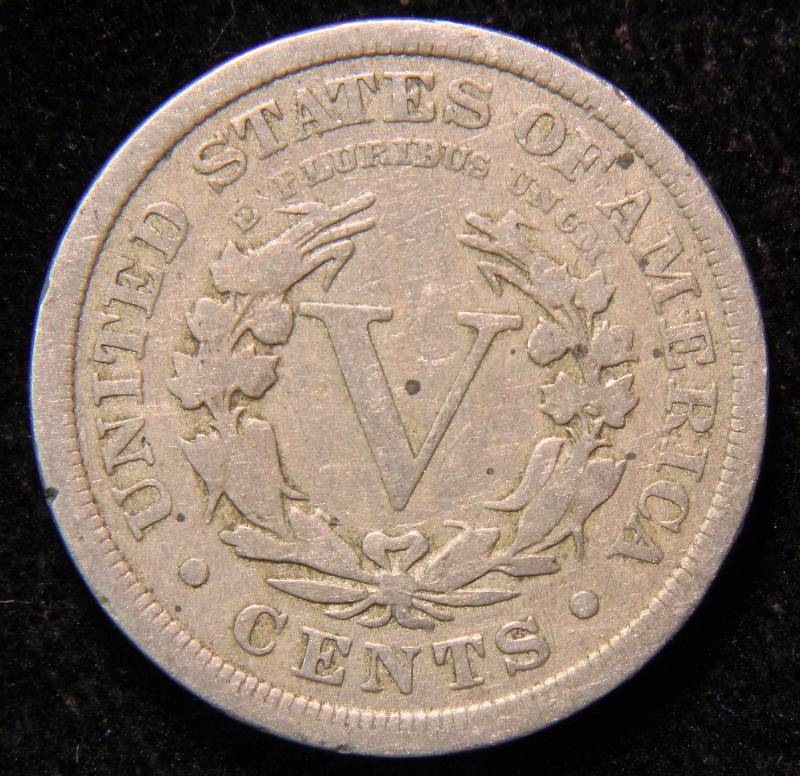 1911 LIBERTY HEAD V NICKEL FINE