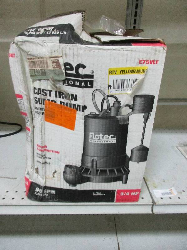 Sump pump