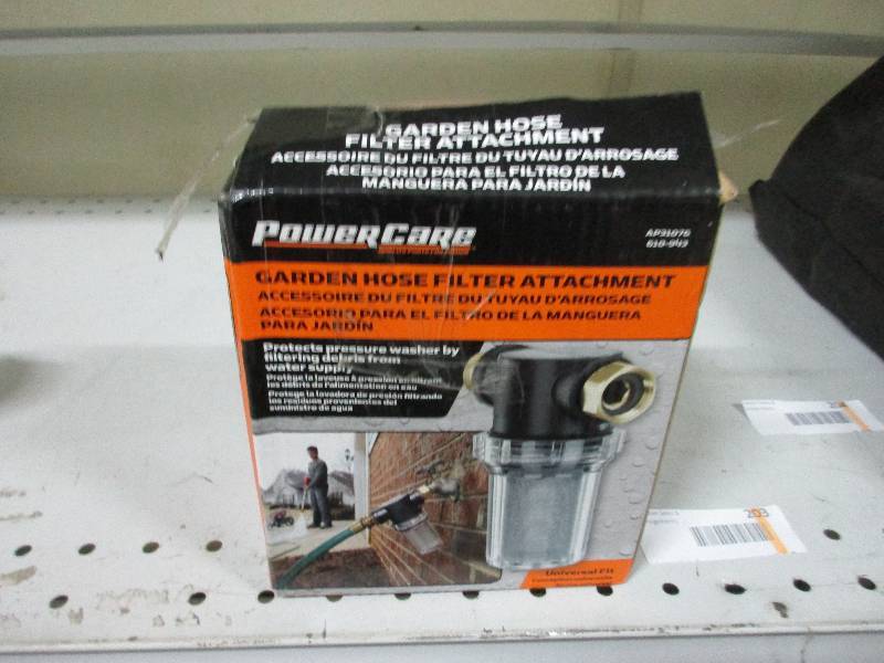 Garden hose filter