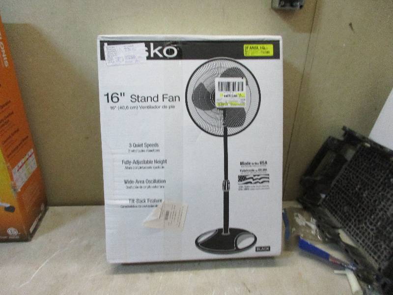 16 stand fan