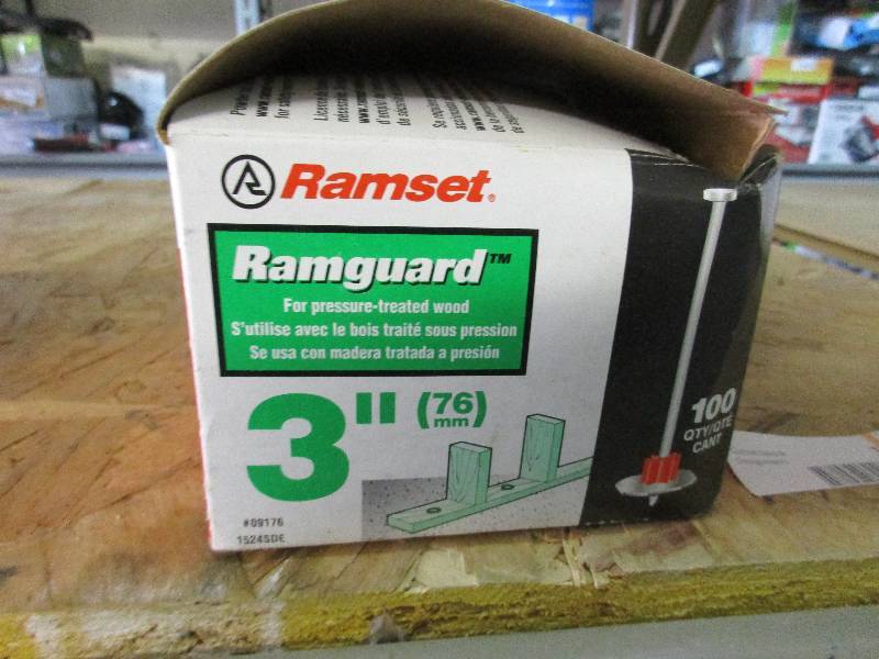 Ramset nails
