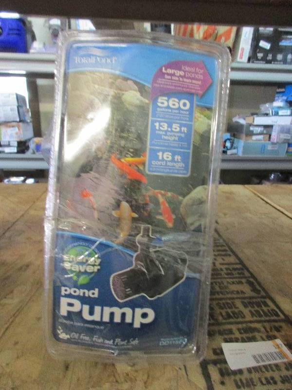 Pond pump