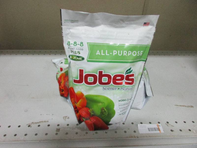 3 bags of plant food