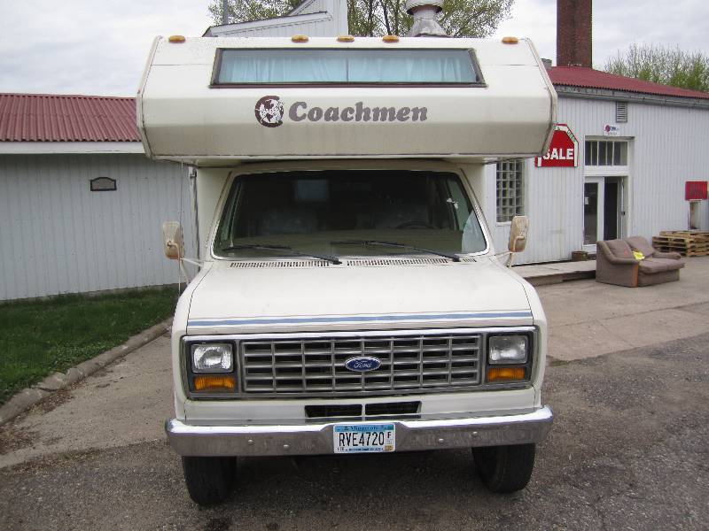 1987 ford econoline e350 rv