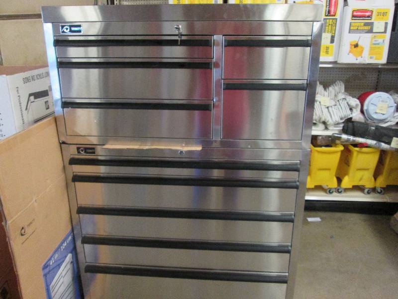 Trinity Stainless Steel  10 Drawer ...