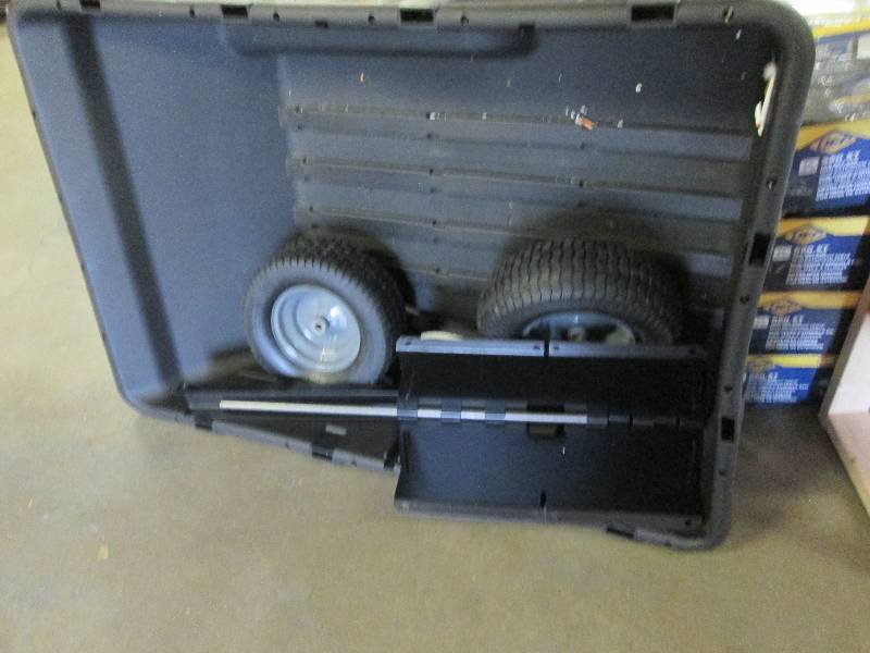 Brinly 17 Cu.Ft 2 Wheeled Utility W...