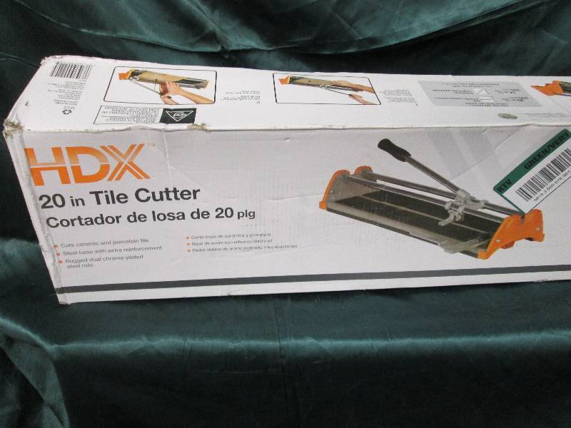 HDX 20 inch Rip Ceramic Tile Cutter...