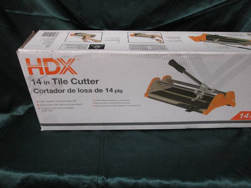 HDX 14 inch Rip Ceramic Tile Cutter...