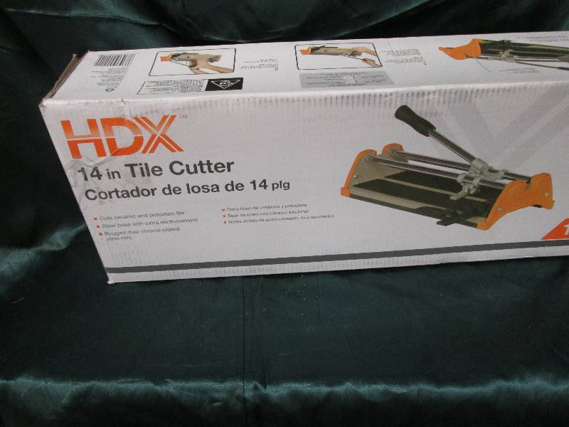 HDX 14 inch Rip Ceramic Tile Cutter...