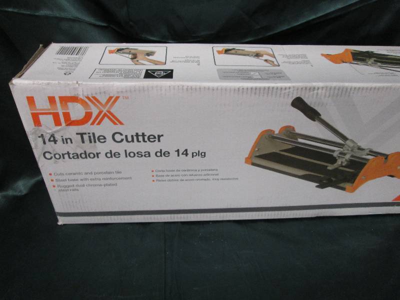 HDX 14 inch Rip Ceramic Tile Cutter...