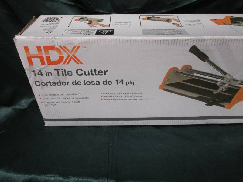 HDX 14 inch Rip Ceramic Tile Cutter...