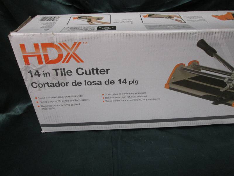HDX 14 inch Rip Ceramic Tile Cutter...