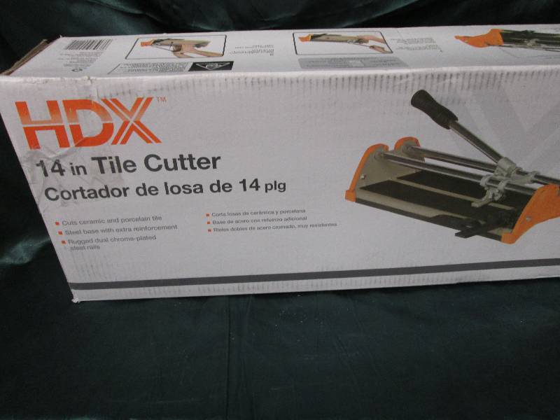 HDX 14 inch Rip Ceramic Tile Cutter...