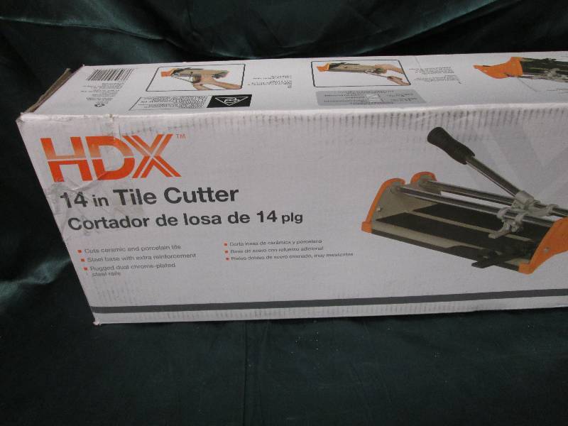 HDX 14 inch Rip Ceramic Tile Cutter...