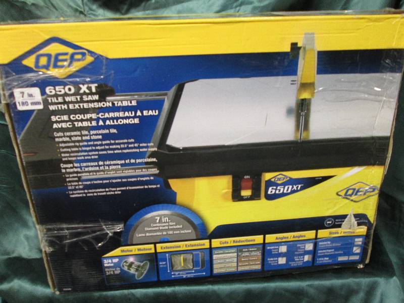 QEP 34 hp Wet Saw with Extension T...