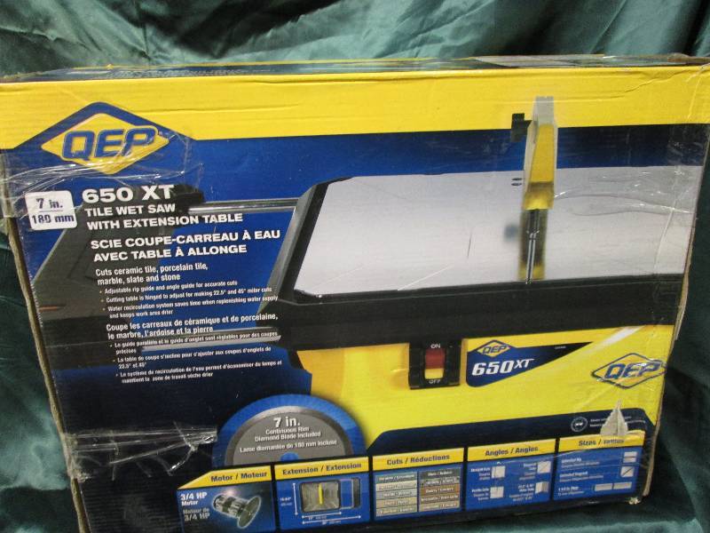 QEP 34 hp Wet Saw with Extension T...