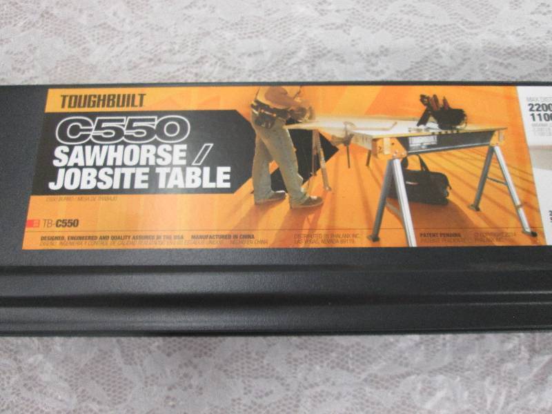 ToughBuilt 41.5 in Folding Sawhorse...
