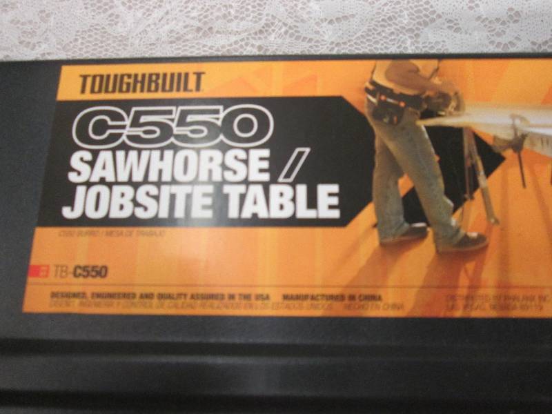 ToughBuilt 41.5 in Folding Sawhorse...