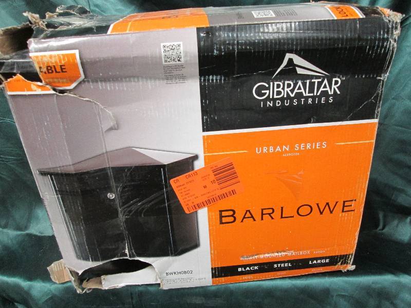 Gibraltar Barlowe Black Wall-Mount ...