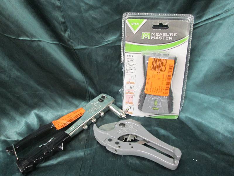Stanley Right angle rivet gun, Meas...