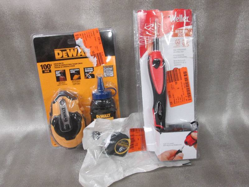 Weller soldering iron, DeWalt 100 ...