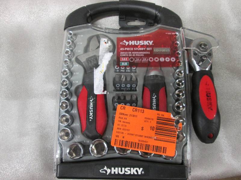 Husky Stubby 45 piece Tool Set Reta...