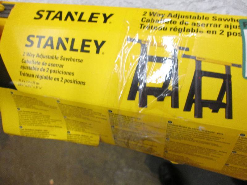 Stanley Adjustable Sawhorse 2-pack ...