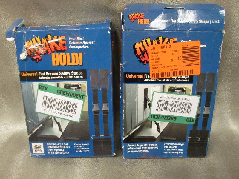 Lot of 2 Universal Flat Screen Safe...