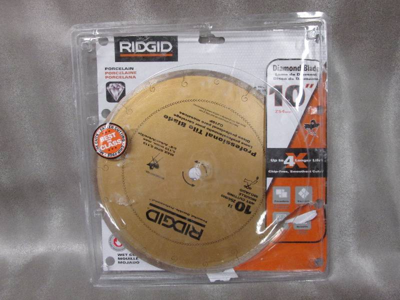 Ridgid 10 inch Premium Tile Diamond...