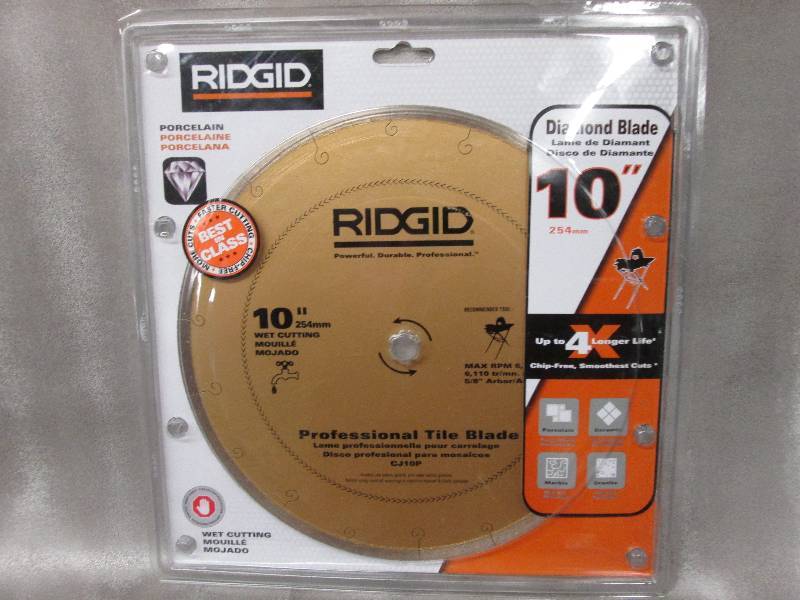 Ridgid 10 inch Premium Tile Diamond...