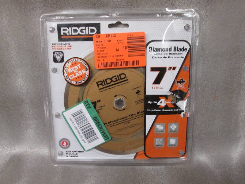 Ridgid 7 inch Premium Tile Diamond ...