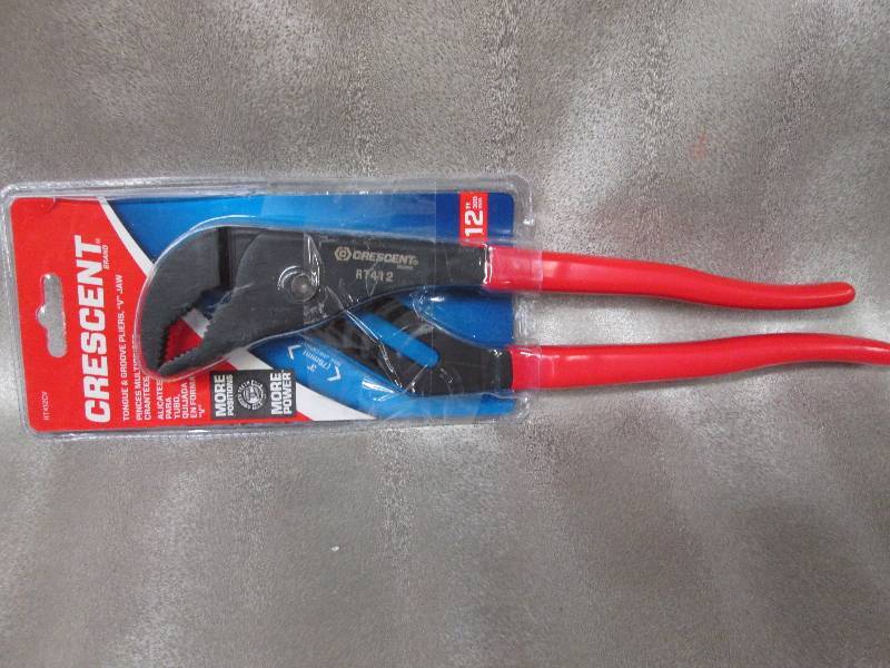 Crescent 12 inch Straight Jaw Tongu...