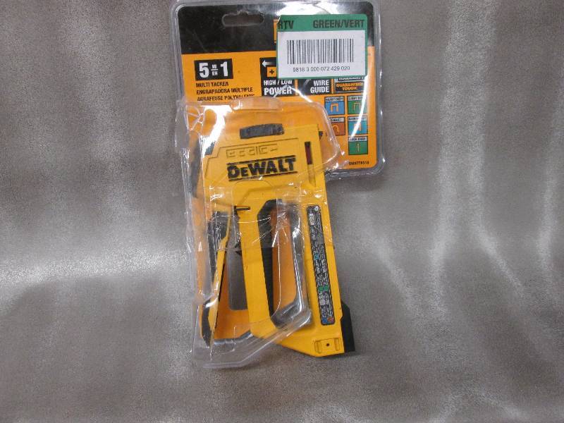 DeWalt 5in1 Multi-Tacker Stapler an...