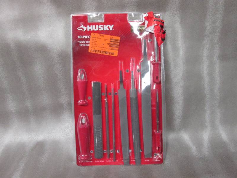 Husky Multi-Purpose File Set 10 pie...