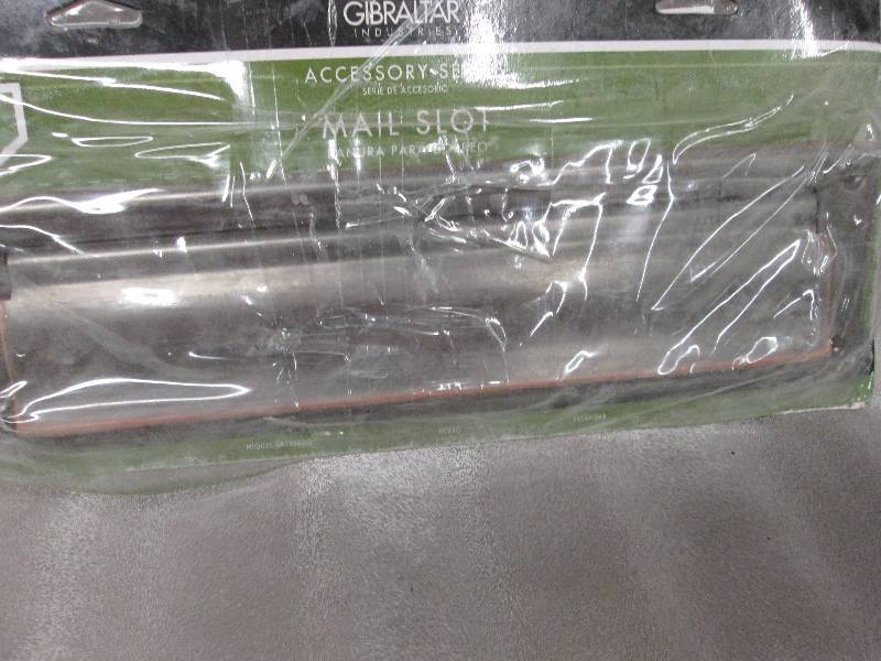 Gilbraltar Mail Slot, Steel Satin N...