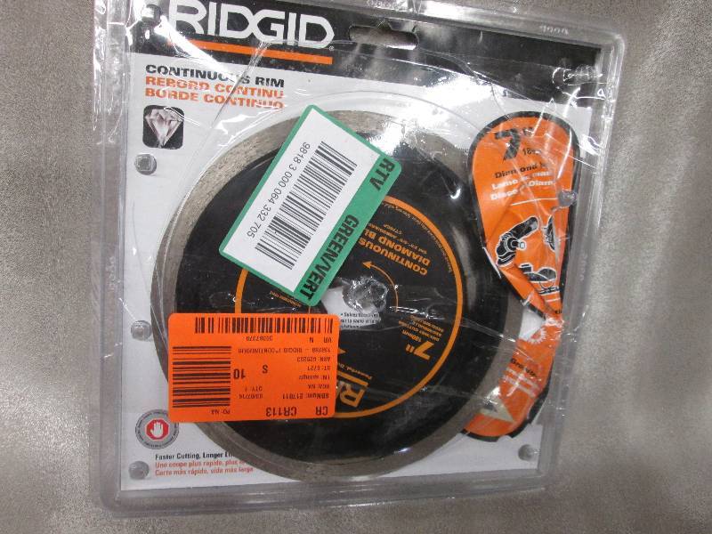 Ridgid 7 inch Continuous Diamond Bl...