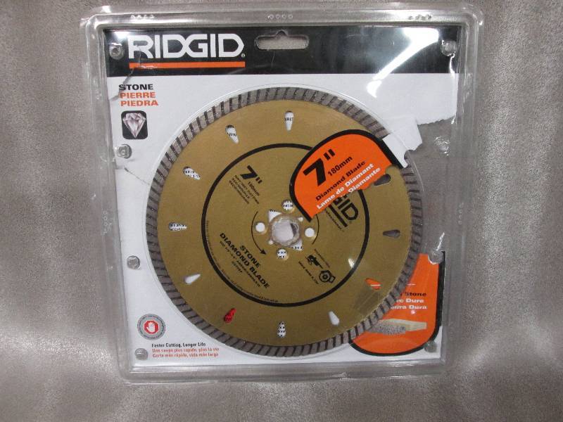 Ridgid 7 inch Diamond Stone Blade f...