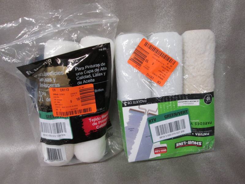 Lot of 5 12 inch and 38 inch roll...