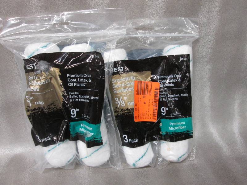 Lot of 4 Microfiber Roller Covers  ...