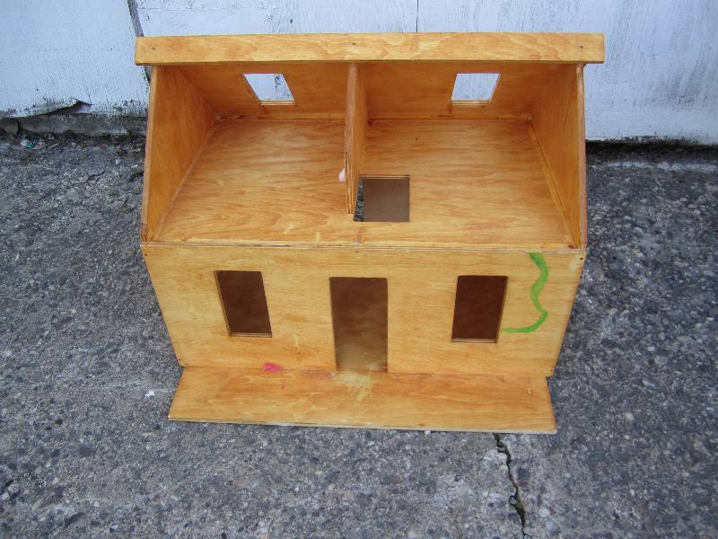 Wood doll house 25 wide...