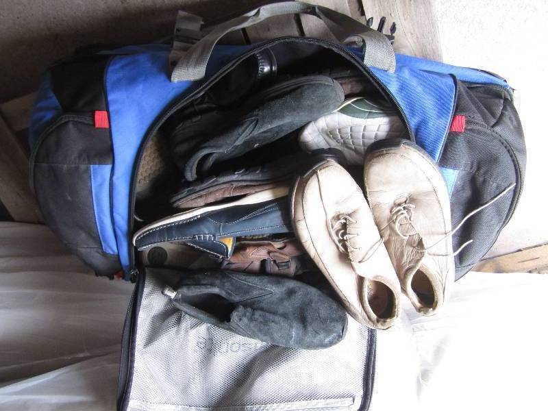 Nice large duffel bag filled with g...