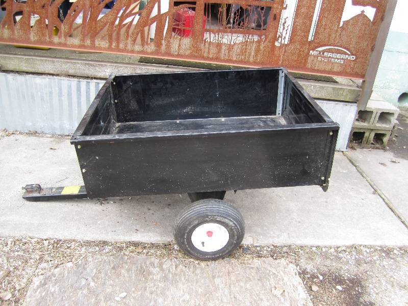 metal utility trailer 33x42 bed ...