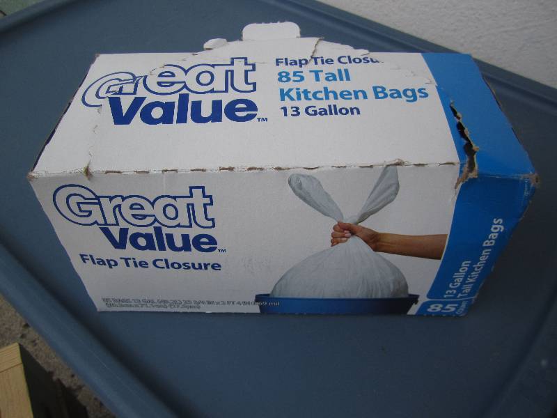 garbage bags...