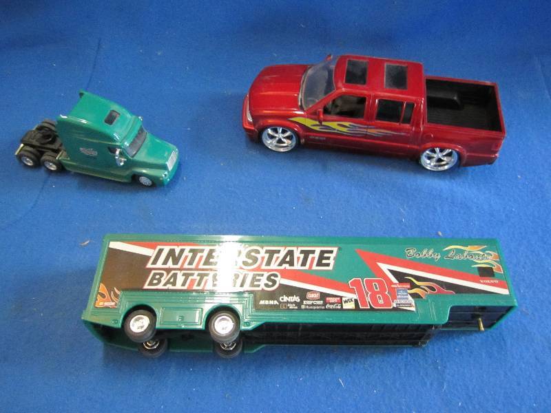 Model cars and trucks...