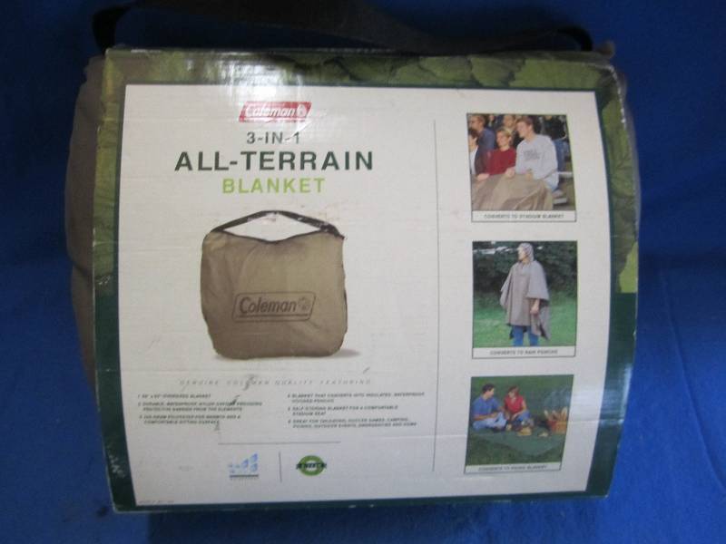 Coleman 3 in 1 all terrain blanket...