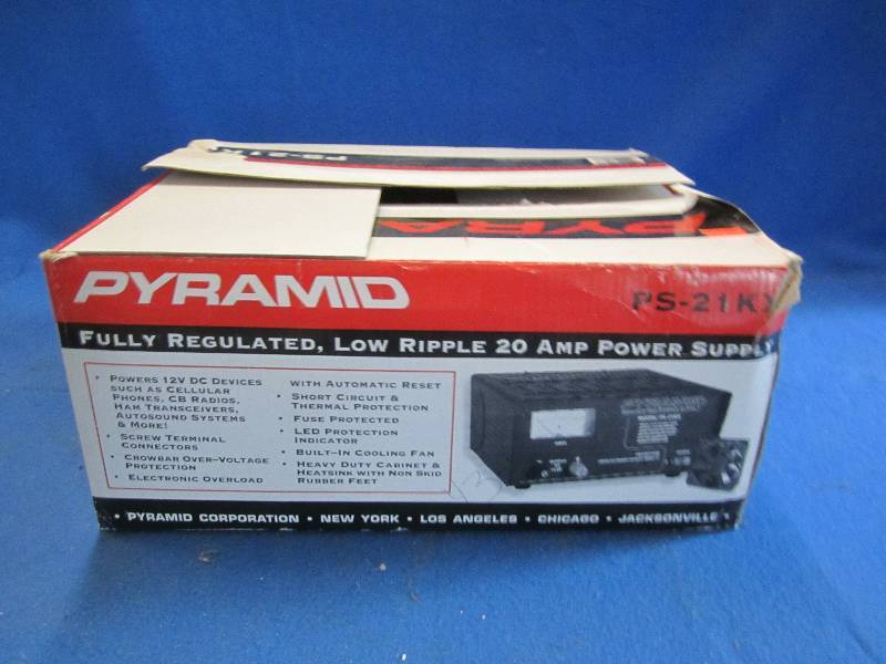 Pyramid 20 amp power supply, fully ...