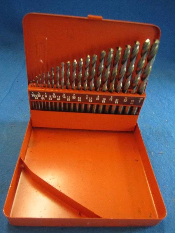 Case of drill bits...